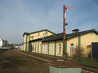 Bahnhoff in Heid. Foto: Dirk Ingo Franke/Wikimedia Commons