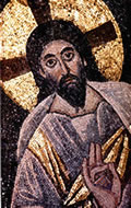 Christus-Mosaik in't Kloster St.Katharina op'n Sinai