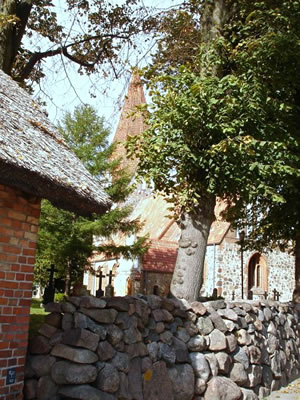 Dei Feldsteinkirch in Lichtenhagen