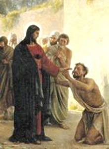 Jesus heilt Bartimäus