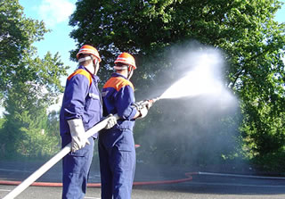 Water marsch!