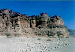 Salomons Sülen in Timna