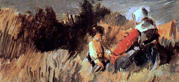 Mudder mit rood Bluus...