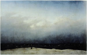 De Mönk an de Grote See. Vun C.D.Friedrich