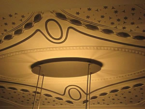 Jugendstil-Detail an de Deck