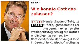 Bischop Huber snackt in "Spegel online" en waterdünnen Artikel...